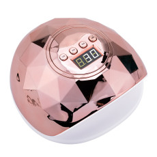 UV LED Lampa Lux F6 86W Diamond Pink Gold
