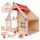 Деревянный кукольный домик 40см (KX6486_1)