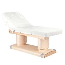 Косметологическая SPA кушетка Azzurro 838A White с подогревом