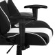 Игровое кресло Dark Black/White (143054)