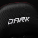 Spēļu datorkrēsls Dark Black Premium (143052)