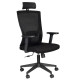 Biroja krēsls Comfort 32H Black (133335)