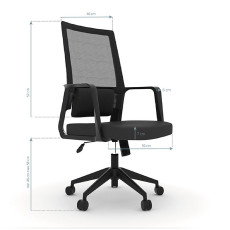 Офисное кресло Comfort 10 Black (133336)