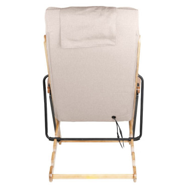 Saliekamais krēsls Sakura Relax ar masieri Beige (5102)