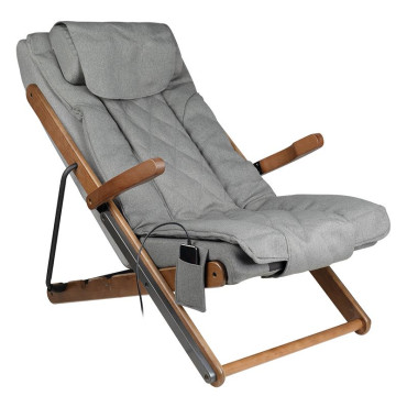 Раскладное кресло Sakura Relax с массажером Grey (5119)