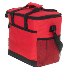 Termiskā pludmales kempinga piknika soma 16L sarkana