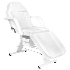 Kosmetoloģijas krēsls Basic 202 White (10659)