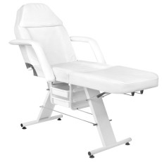 Kosmetoloģijas krēsls Basic 202 White (10659)