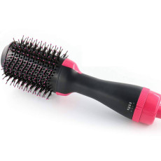 Расческа для укладки волос 4в1 S12 Black-Pink