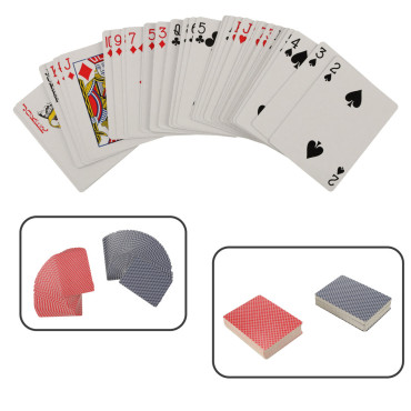 Pokera komplekts futrālī 500 žetonu 2 kāršu komplekti