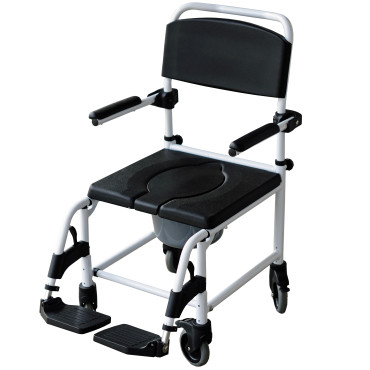 Tualetes krēsls invalīdiem un veciem cilvēkiem Small Wheels 50cm