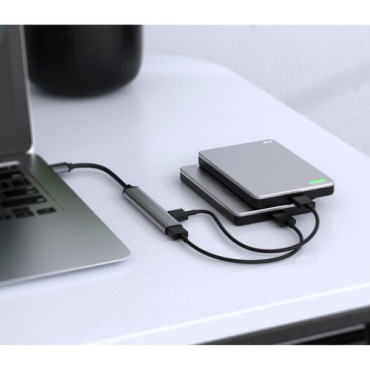 Izoxis USB HUB - 4 ports 3.0 + 2.0 (21940)