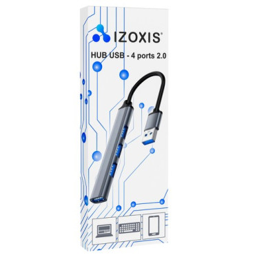 Izoxis USB HUB - 4 ports 3.0 + 2.0 (21940)