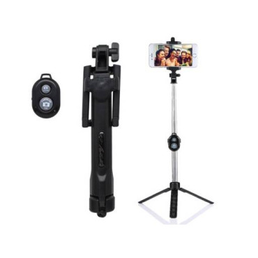 Selfie stick / tripod Bluetooth Black (6710) Selfie stick / tripod Bluetooth Black (6710)