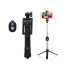 Selfie stick / tripod Bluetooth Black (6710)