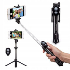 Selfie stick / tripod Bluetooth Black (6710)