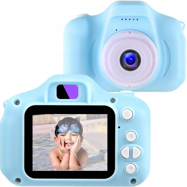 Детский цифровой фотоаппарат Синий x2