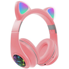 Детские Bluetooth наушники M2 Pink