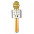 Беспроводной караоке-микрофон WS-858 Gold