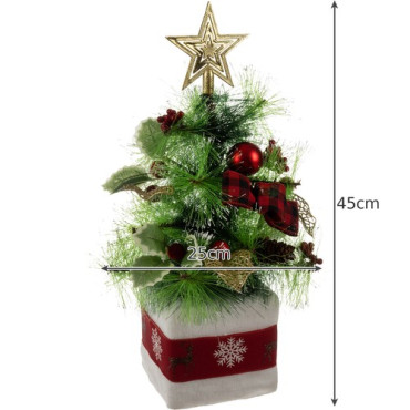 Ziemassvētku eglīte 45cm Ruhhy 22591