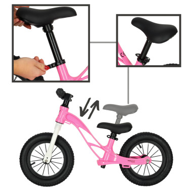 Trike Fix Active X1 distanču velosipēds rozā krāsā
