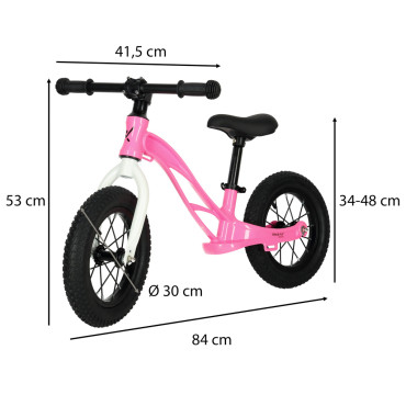 Trike Fix Active X1 distanču velosipēds rozā krāsā