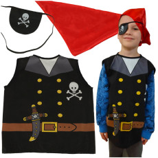 Pirātu jūrnieka karnevāla kostīms 3-8 gadi