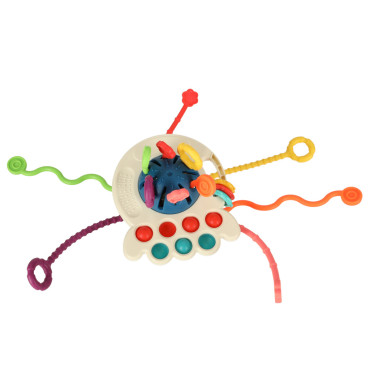 Montessori sensorā rotaļlieta - kociņš zils