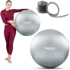 Мяч для упражнений 65 см NS-951 серебристый