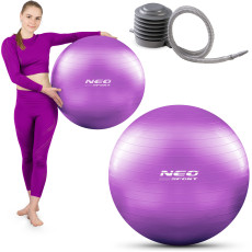 Мяч для упражнений 65 см NS-951 фиолетовый