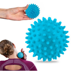 Мяч для массажа и фитнеса 7,5см NS-957 синий