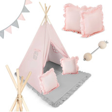 Палатка-вигвама для детей NK-406 Nukido - светло-розовая