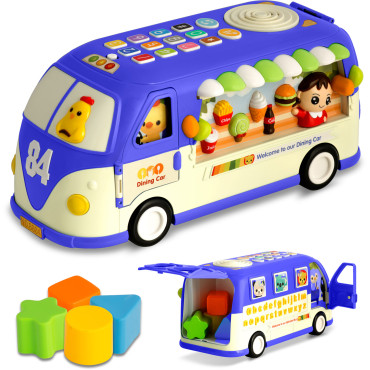 Zabawka edukacyjna Autobus RK-741 Ricokids niebieski