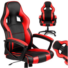 Офисное кресло для геймеров Soarmchair Surmo черно-красный