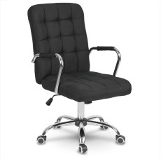Офисный стул из ткани Benton черный