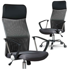 Офисное кресло из микросетки Soarmchair Sydney темно-серый