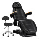 Электрическое косметическое кресло SILLON Lux 273b + табурет 304 Black