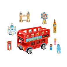 Tooky Toy Wooden Toy London Bus (41729)