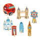 Tooky Toy Wooden Toy London Bus (41729)