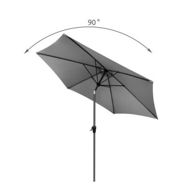 Садовый зонт 3м Grey (12198)