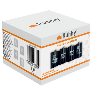 Virtuves konteineri - 4gab Ruhhy 24578 Virtuves konteineri - 4gab Ruhhy 24578