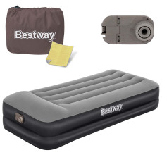 Materac dmuchany 191x97x46 cm z wbudowaną pompką elektryczną Bestway 67401