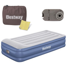Materac dmuchany 191x97x46 cm z wbudowaną pompką elektryczną Bestway 67628