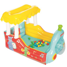 Kojec pociąg + piłki Fisher-Price Bestway 93537