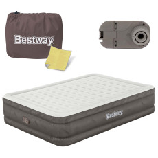 Materac dmuchany 203x152x46 cm z wbudowaną pompką elektryczną Bestway 69050