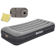 Materac dmuchany 191x97x36 cm z wbudowaną pompką elektryczną Bestway 67723