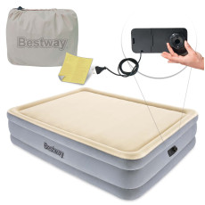 Materac dmuchany  203x152x46 cm z wbudowaną  pompką elektryczną Bestway 67486