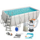 Basen stelażowy ogrodowy 412 x 201 x 122 cm 11w1 Bestway 56457