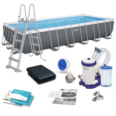 Basen stelażowy ogrodowy 732 x 366 x 132 cm 12w1 Bestway 56474N