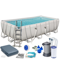 Basen stelażowy ogrodowy 549 x 274 x 122 cm 12w1 Bestway 56465